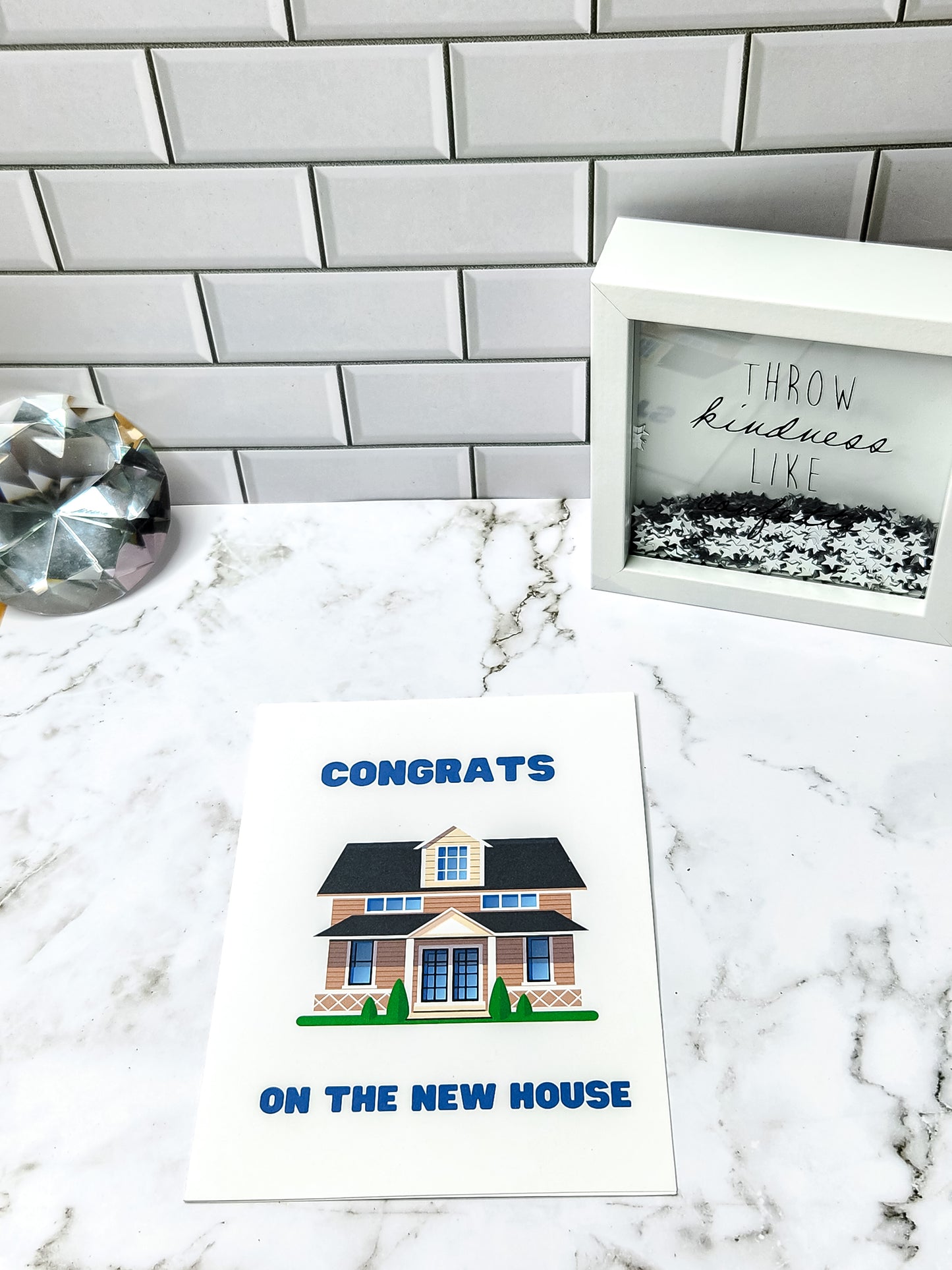 Congrats on the new house greeting card