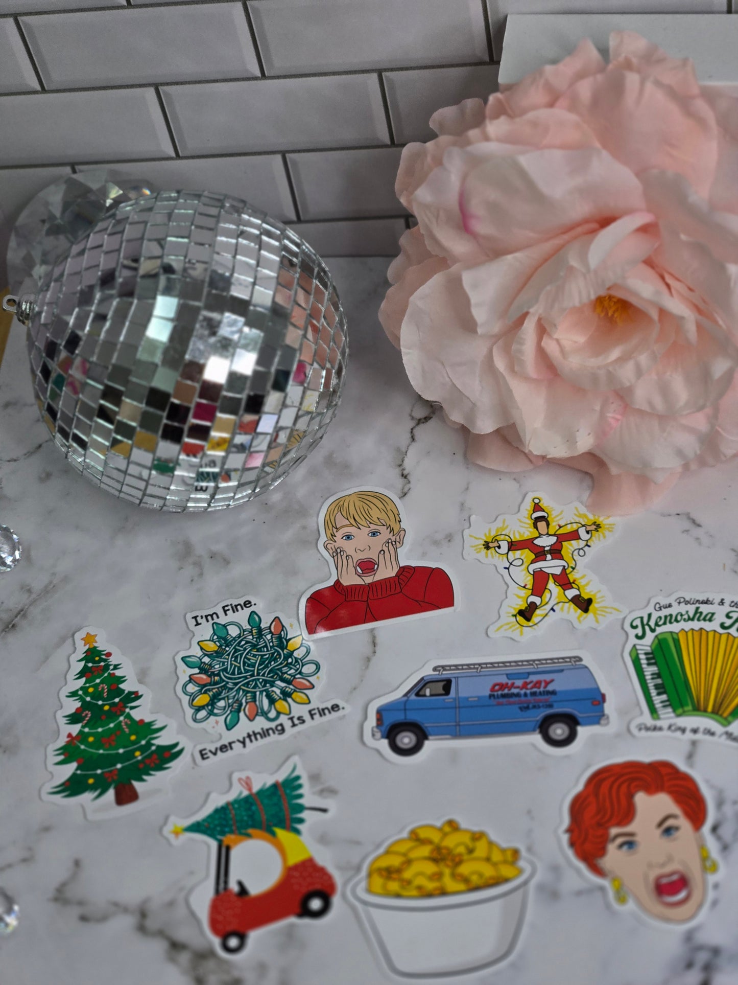 Christmas sticker bundle