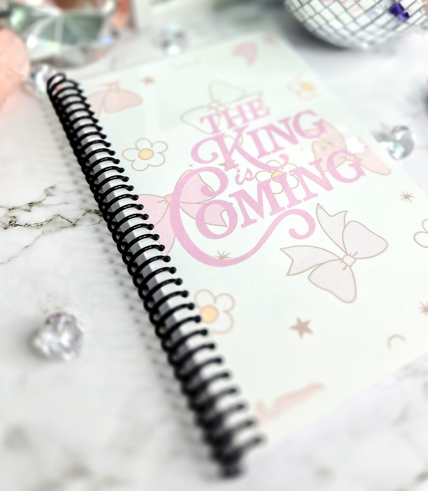 The King is Coming notebook