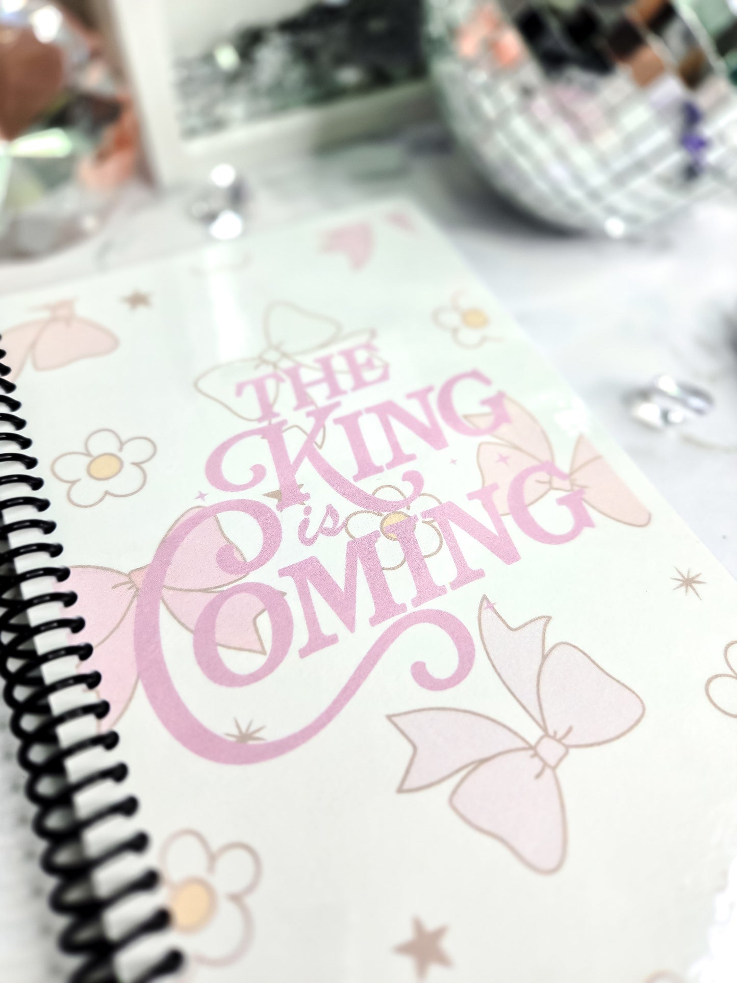 The King is Coming notebook