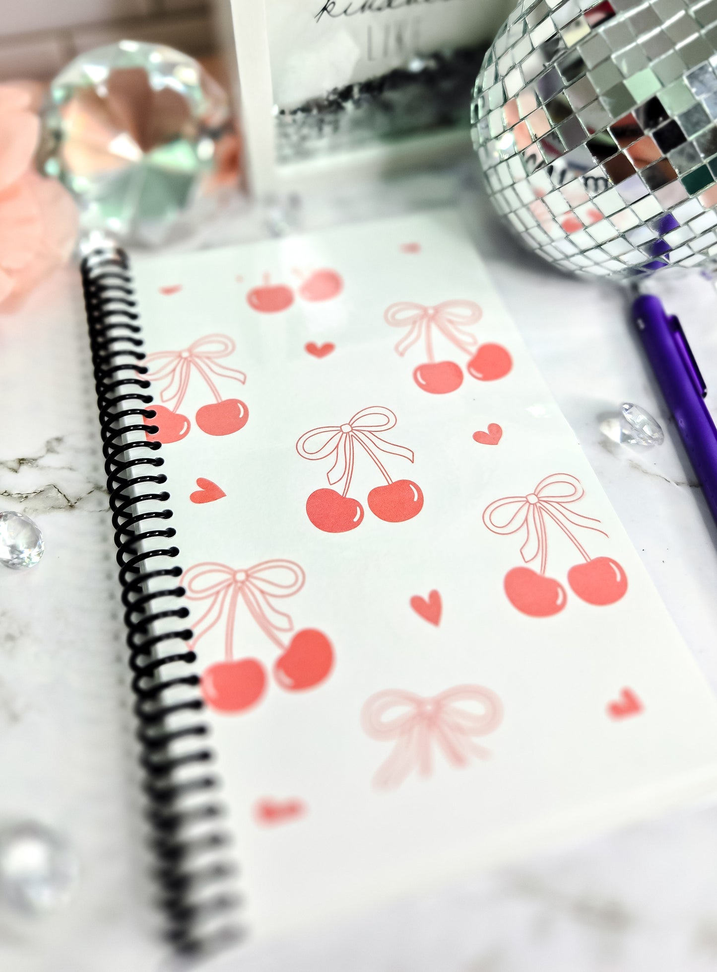 Cherry notebook