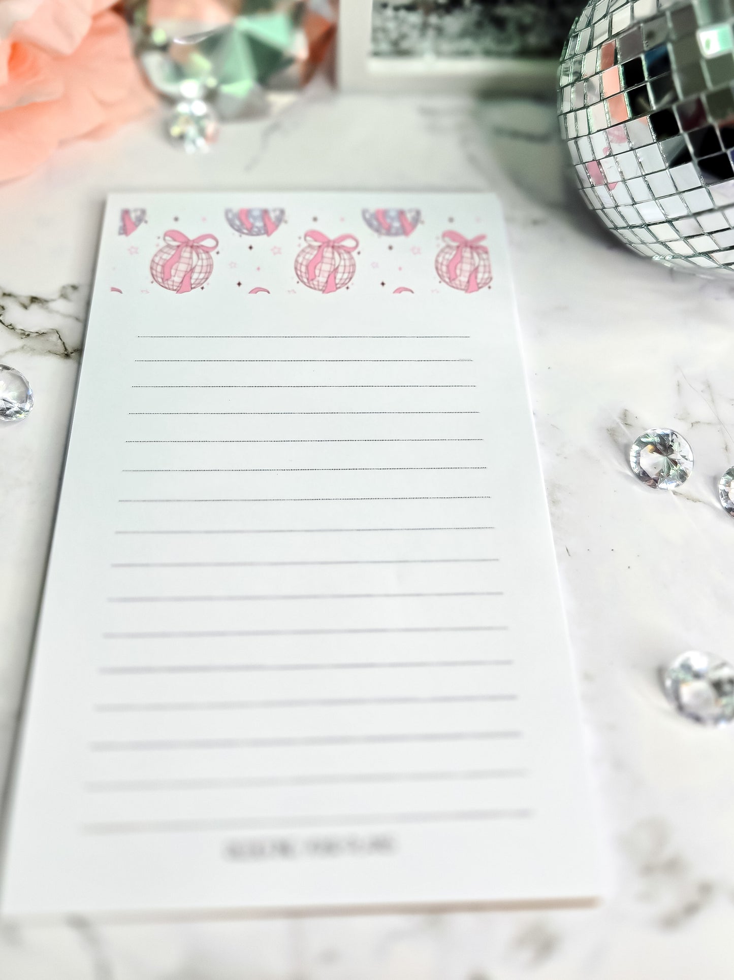 Sparkle everyday notepad