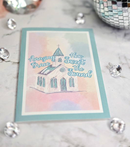 Amazing grace greeting card