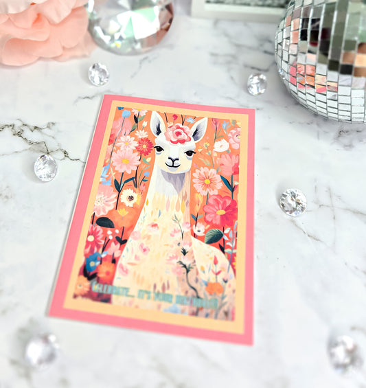 Celebrate it's your Birthday Greeting card