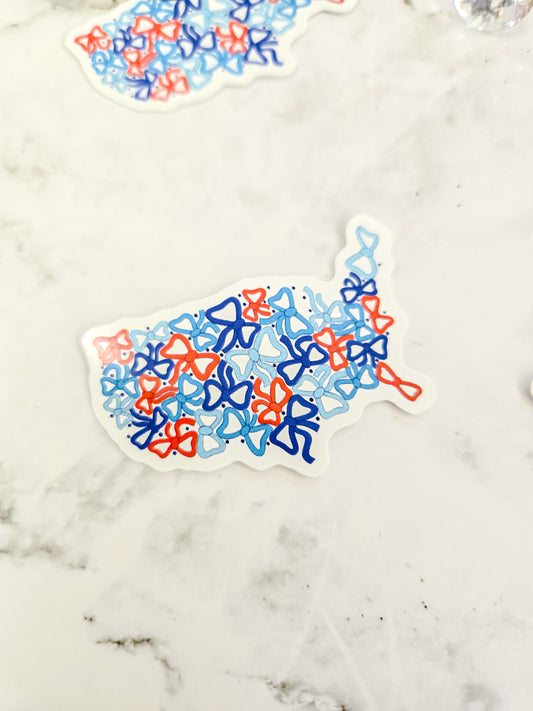 1776 bows for the red white and blue
