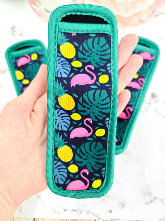 Flamingle popsicle holder- neoprene
