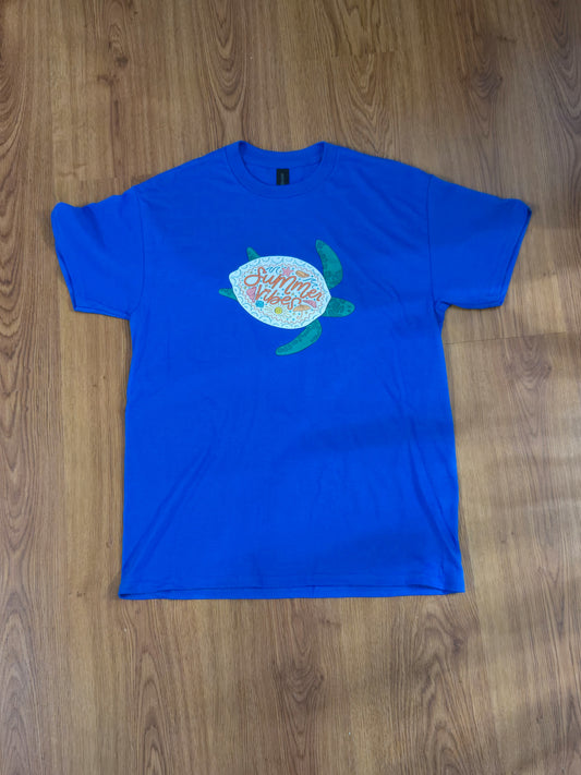 Summer vibes only graphic tee shirt