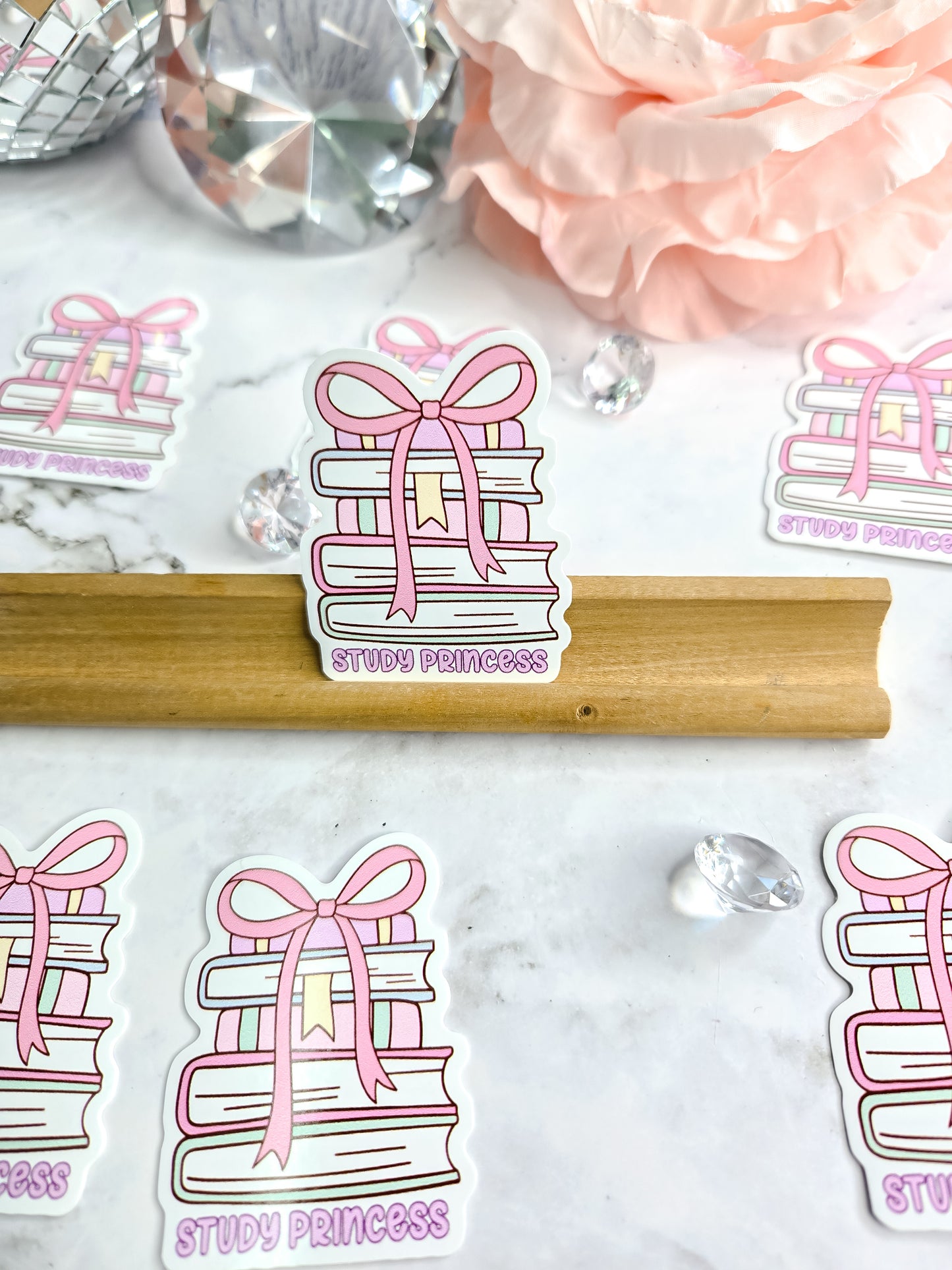 Study princess stickers
