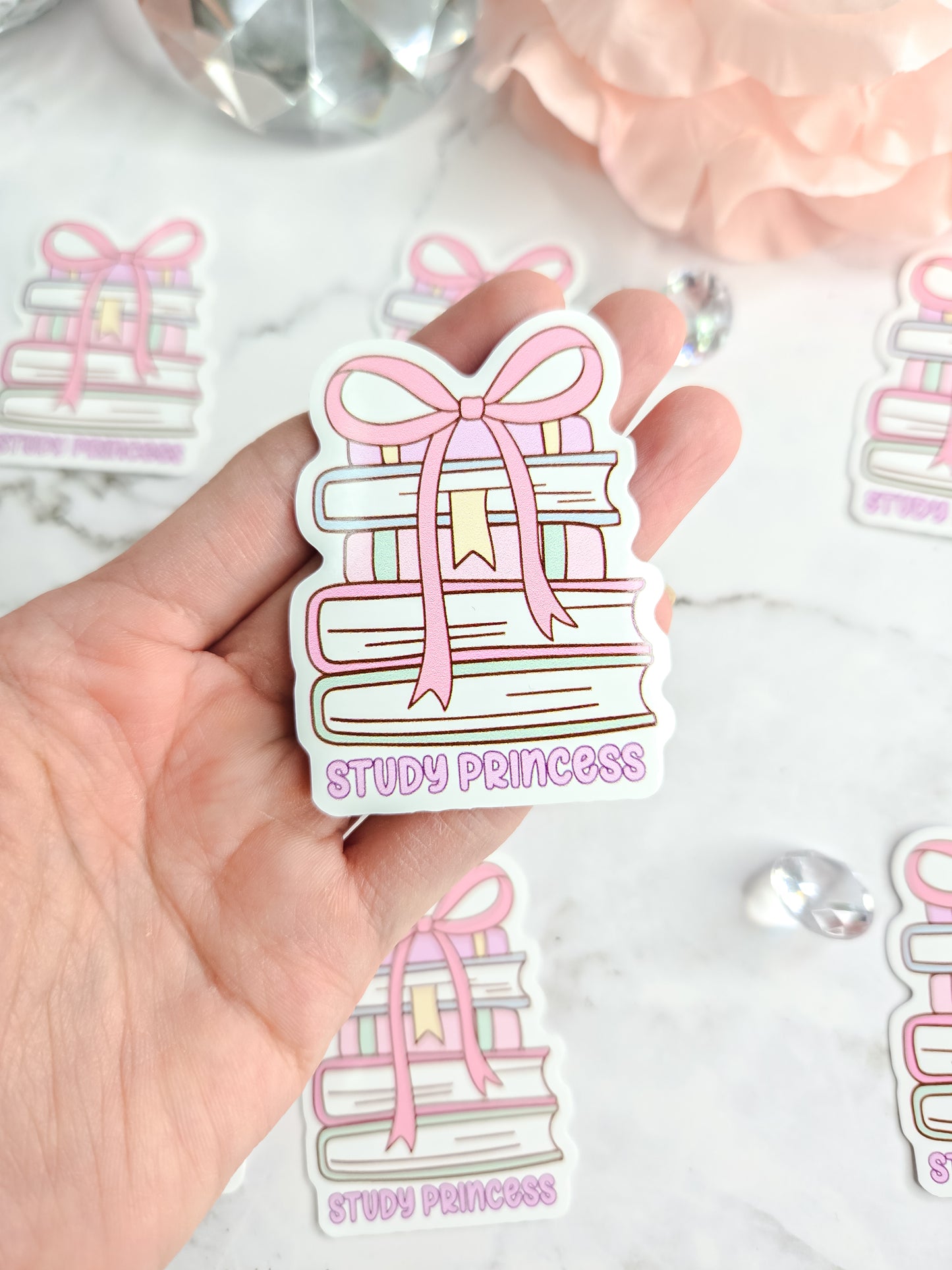 Study princess stickers