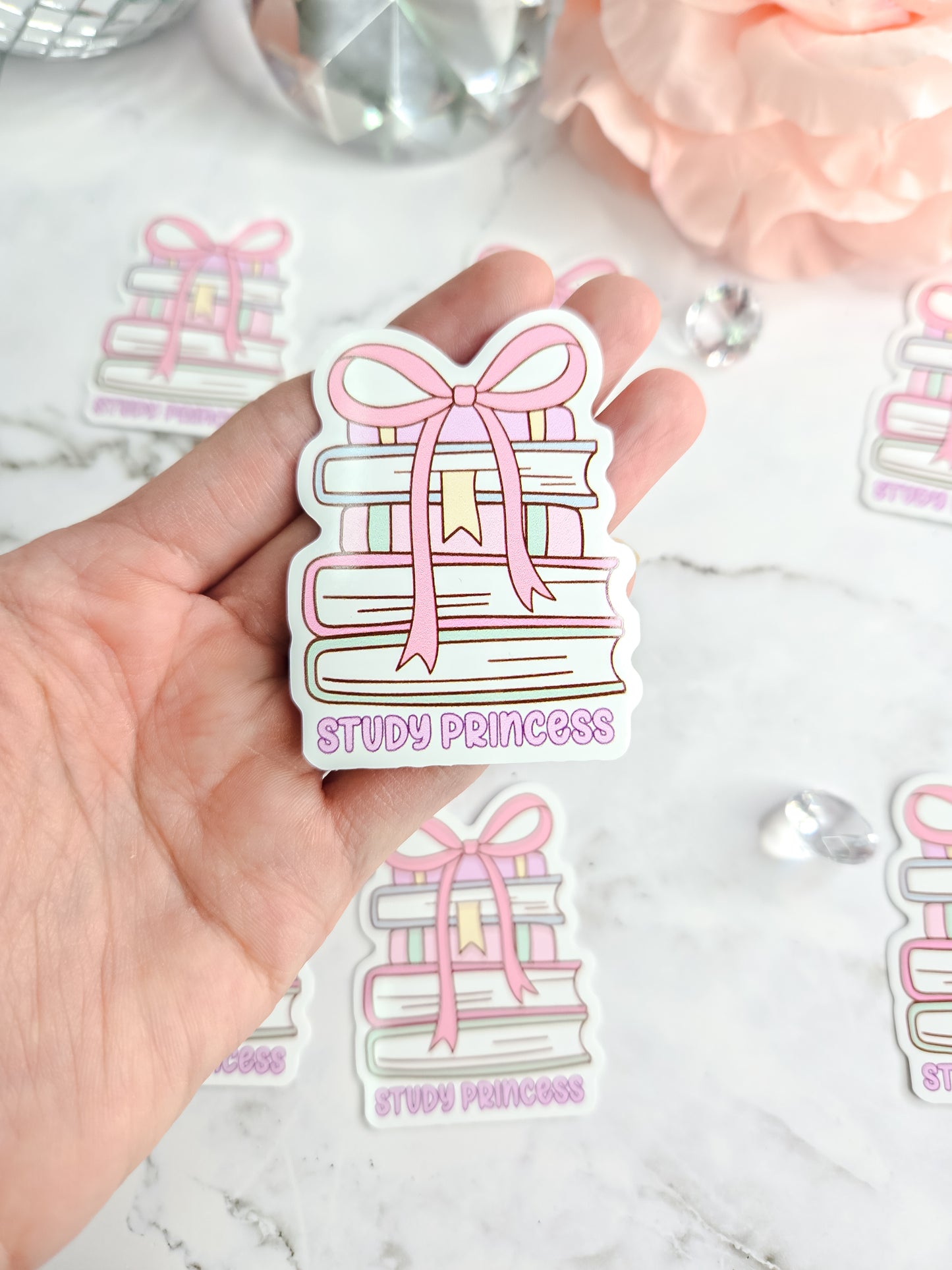 Study princess stickers