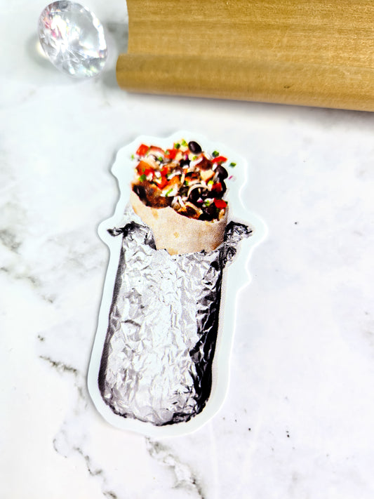 That is how I roll burrito sticker