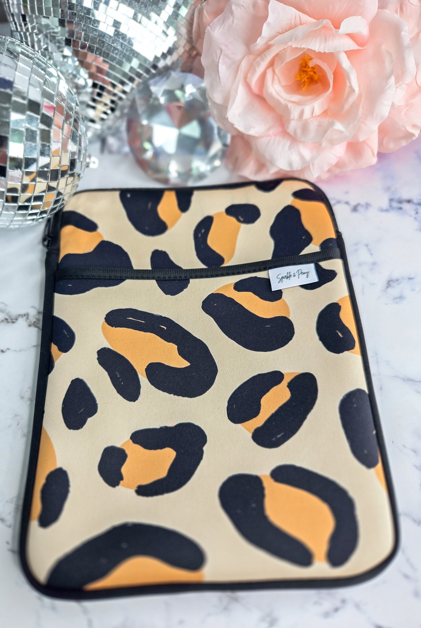 Faithfully Fierce neoprene tablet case