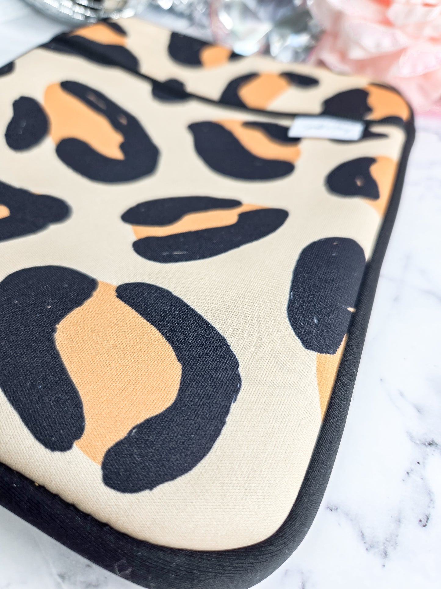 Faithfully Fierce neoprene tablet case