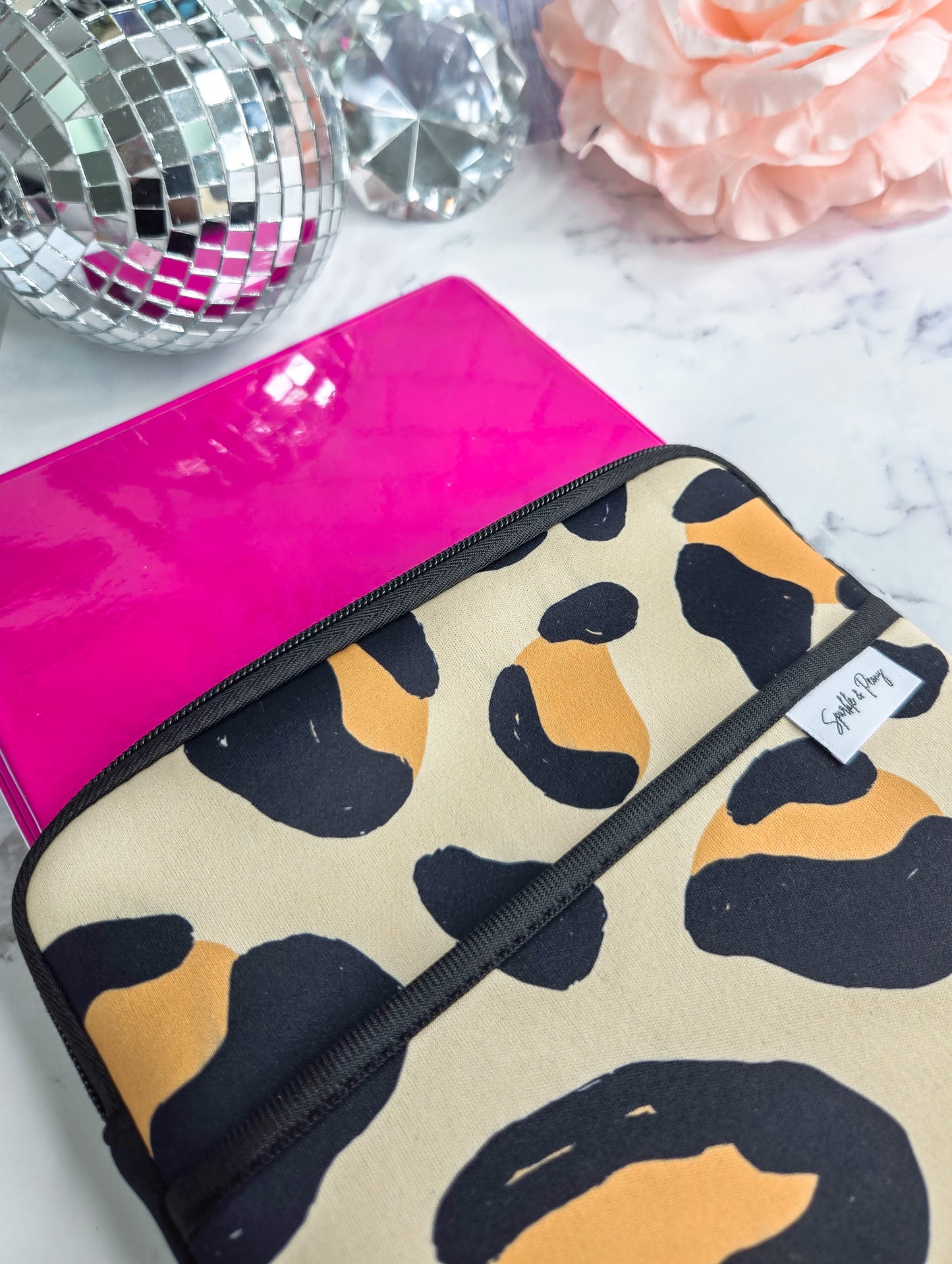 Faithfully Fierce neoprene tablet case