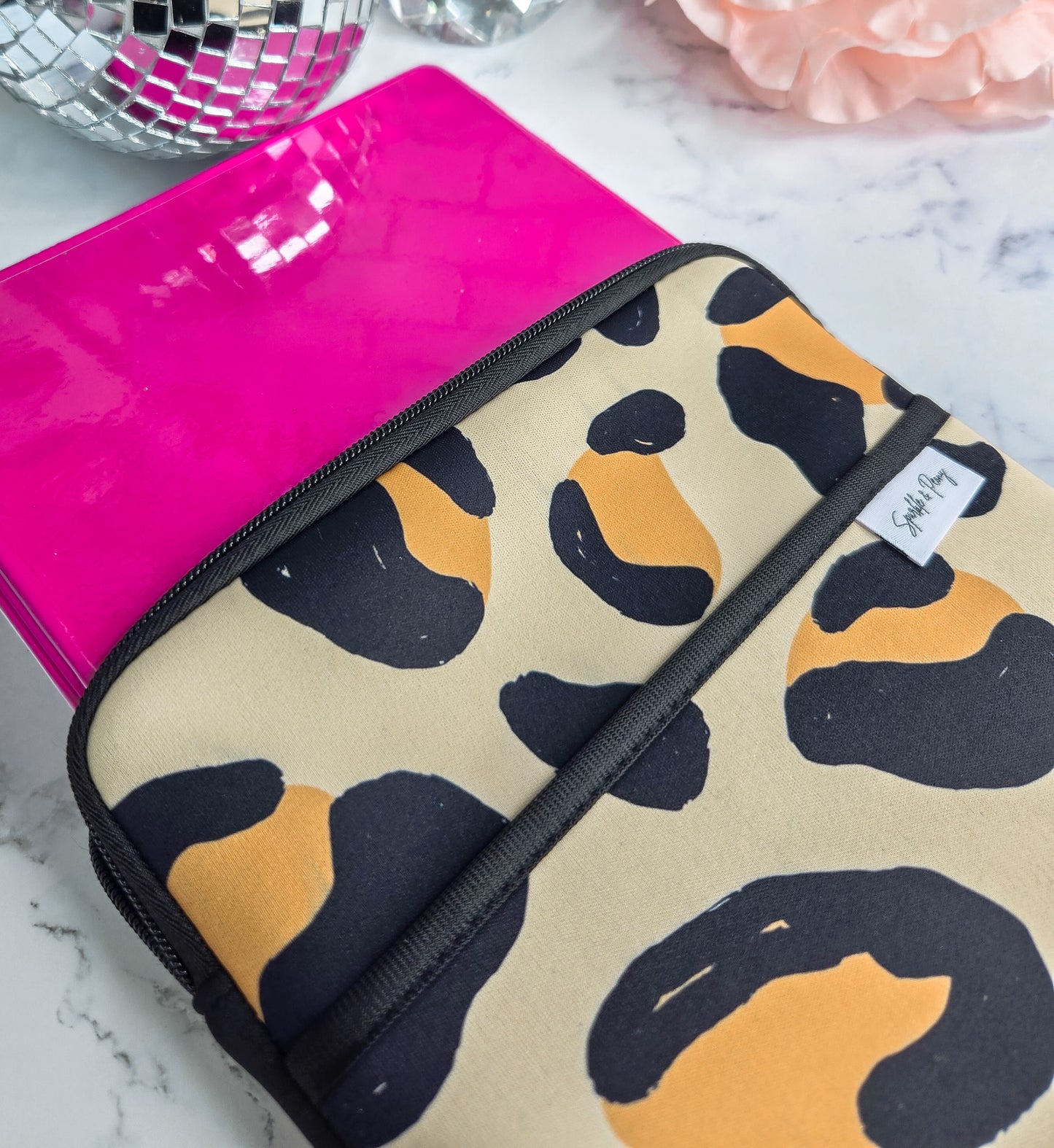 Faithfully Fierce neoprene tablet case