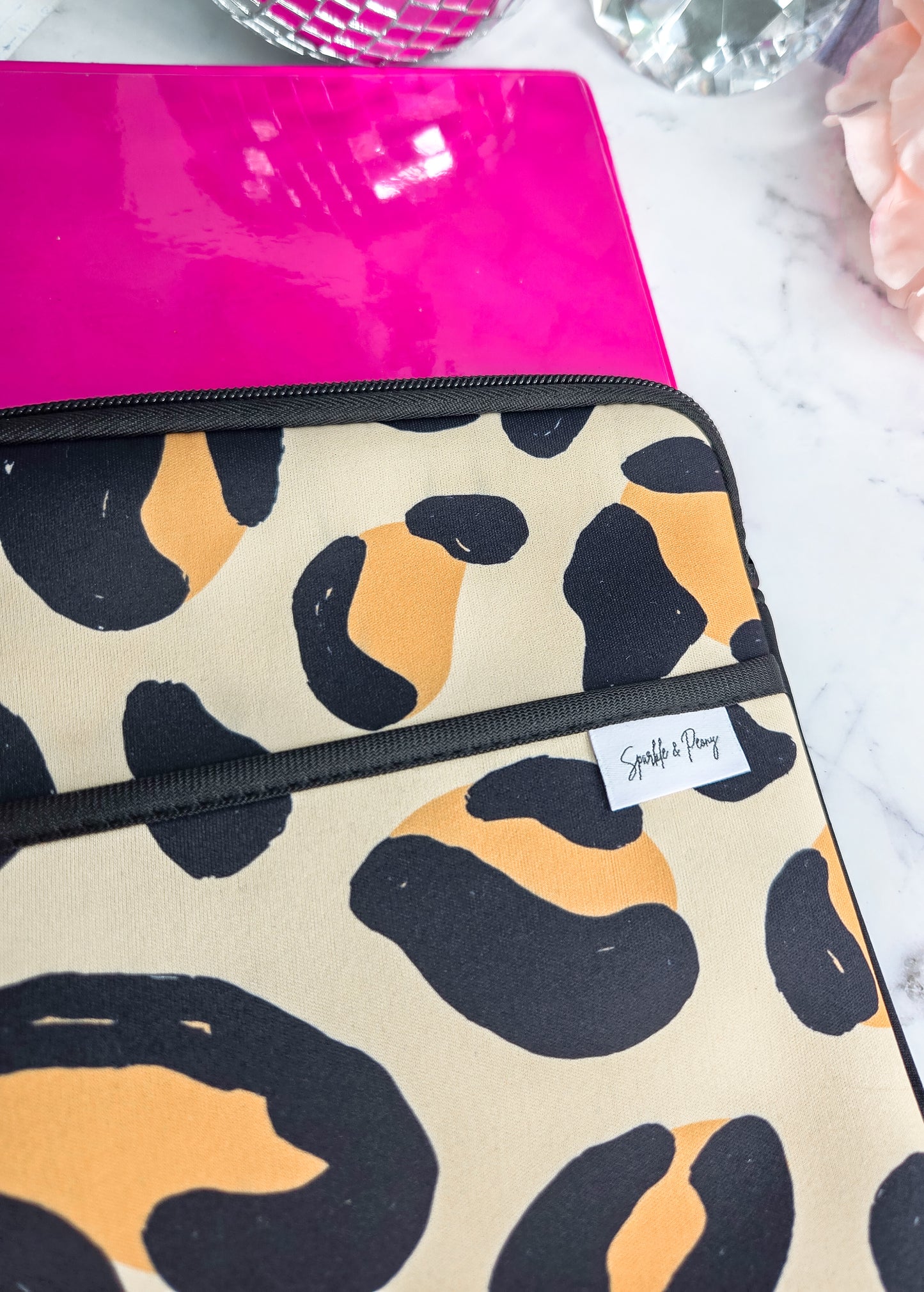 Faithfully Fierce neoprene tablet case