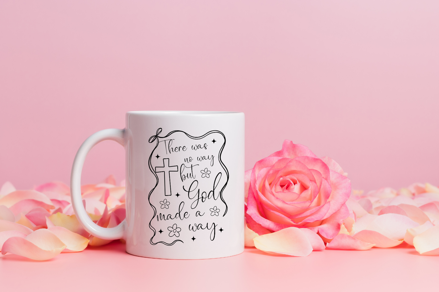 But God made a way 15 oz coffee mug