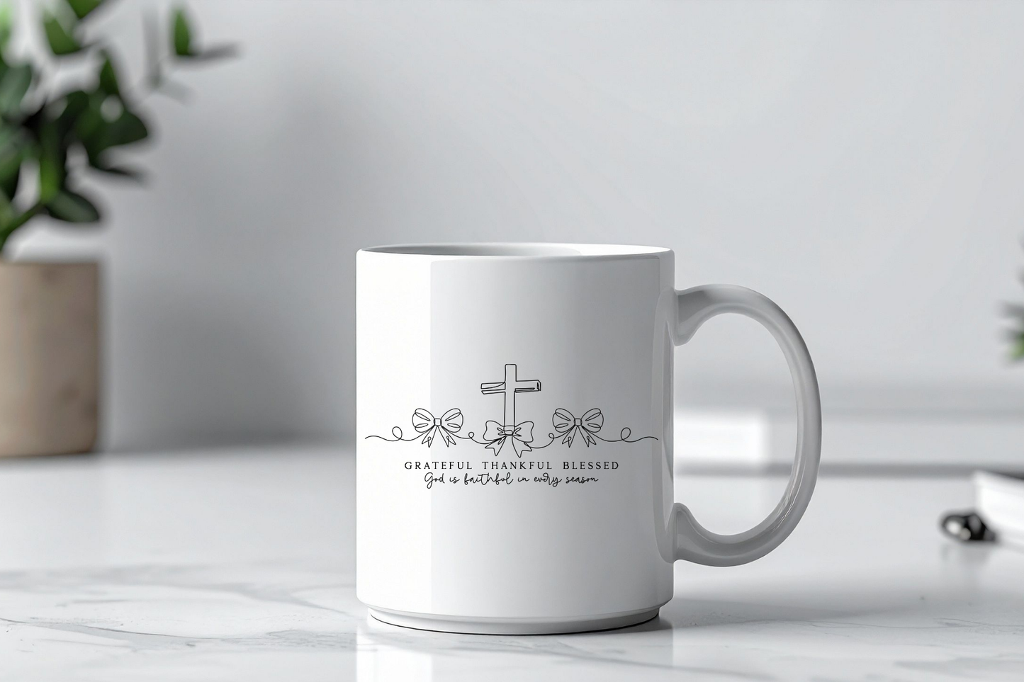 Grateful-Thankful-Blessed coffee mug