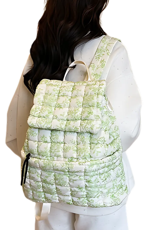 SC - ETA 6/4 - Sylvia Green Floral Backpack