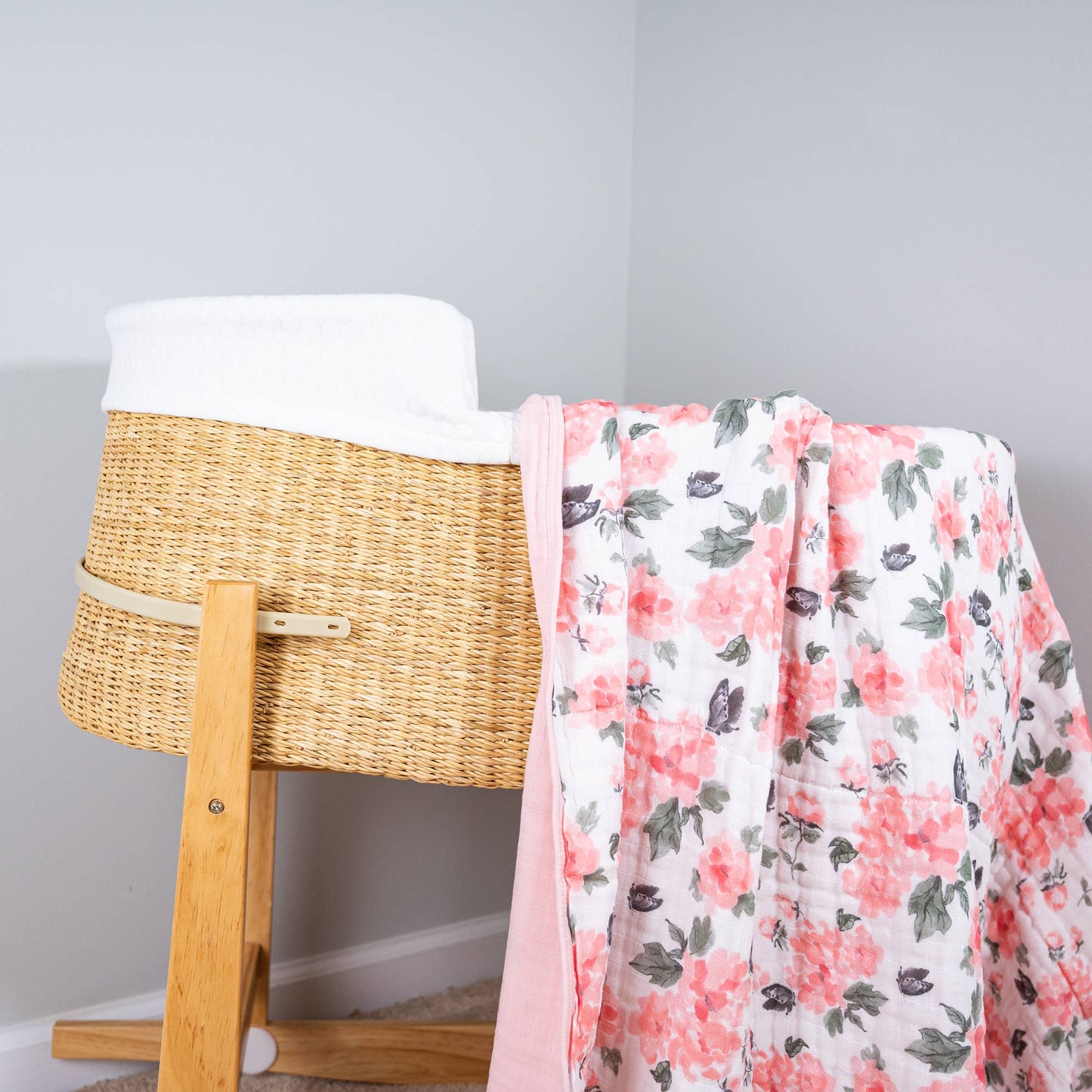 Muslin Quilt Baby & Kids Blanket Pretty in Peony