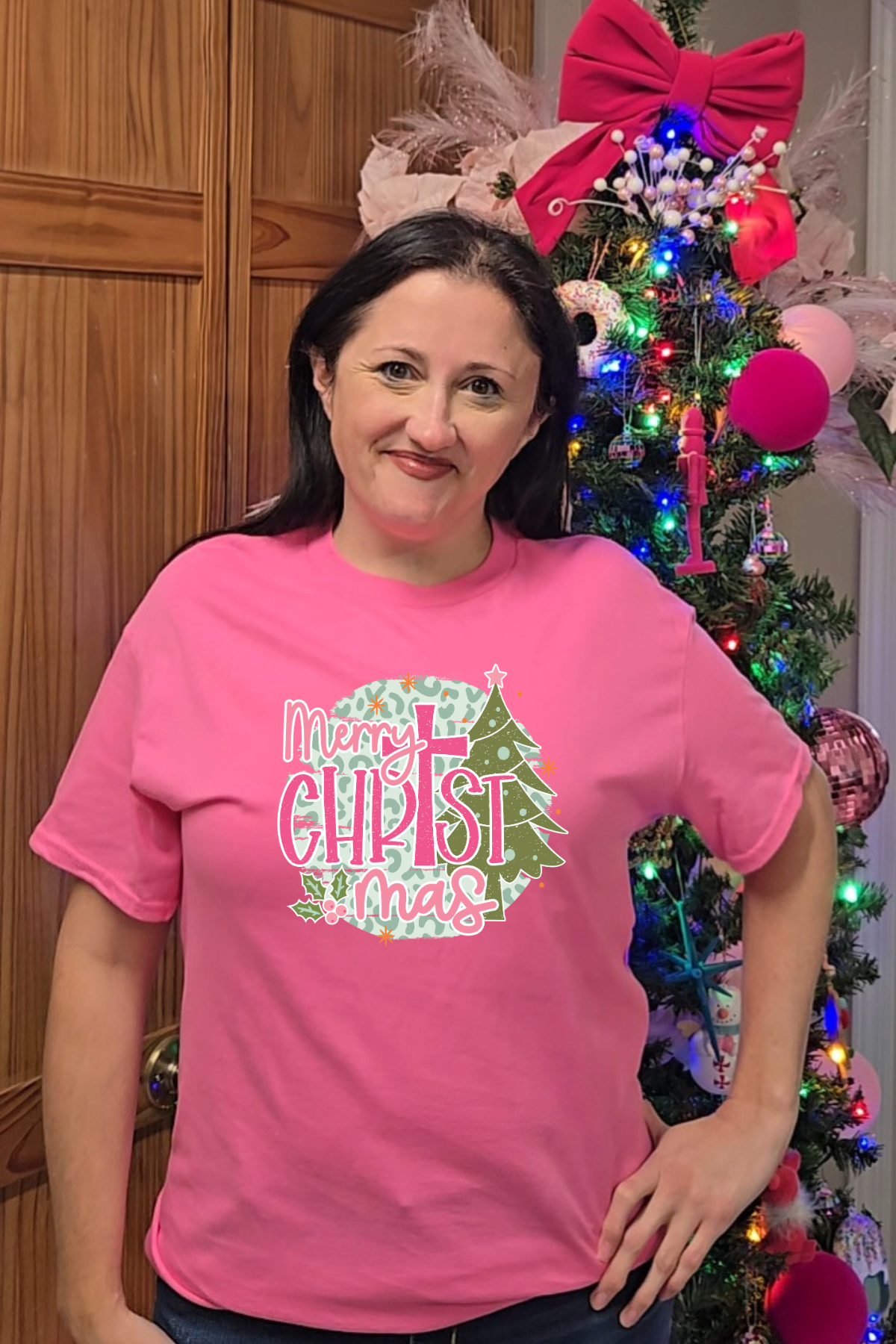 Merry Christmas graphic tee