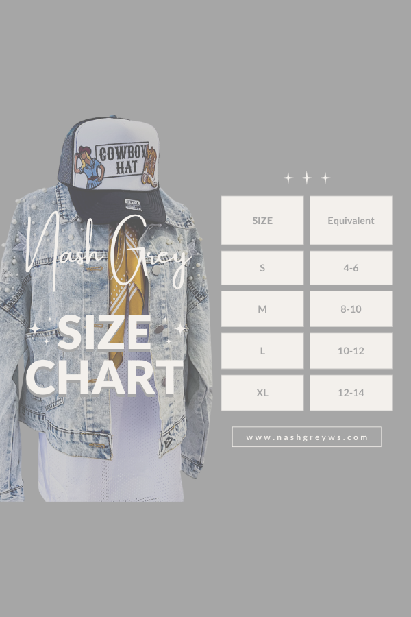 SC - ETA 6/6 - Mandie Bow Print Denim Jacket