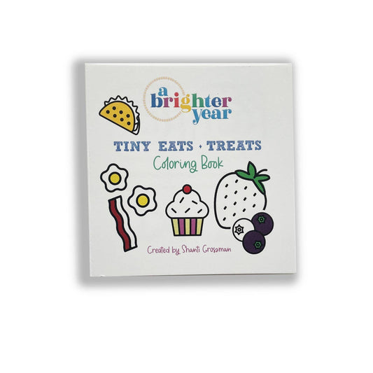 Tiny Eats and Treats coloring book