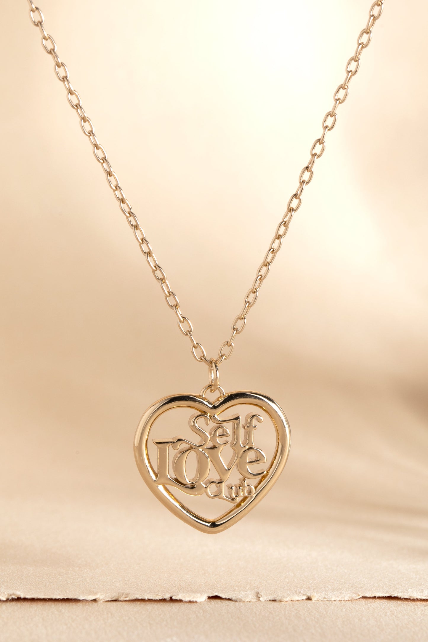 Self-Love Club Pendant Necklace