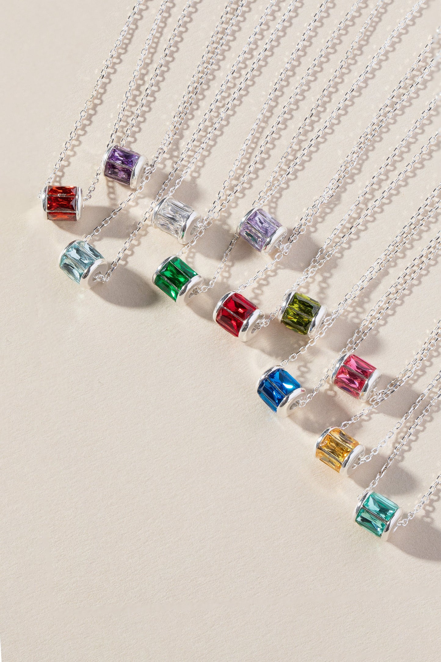 June Birthstone Precious Pendant Necklace