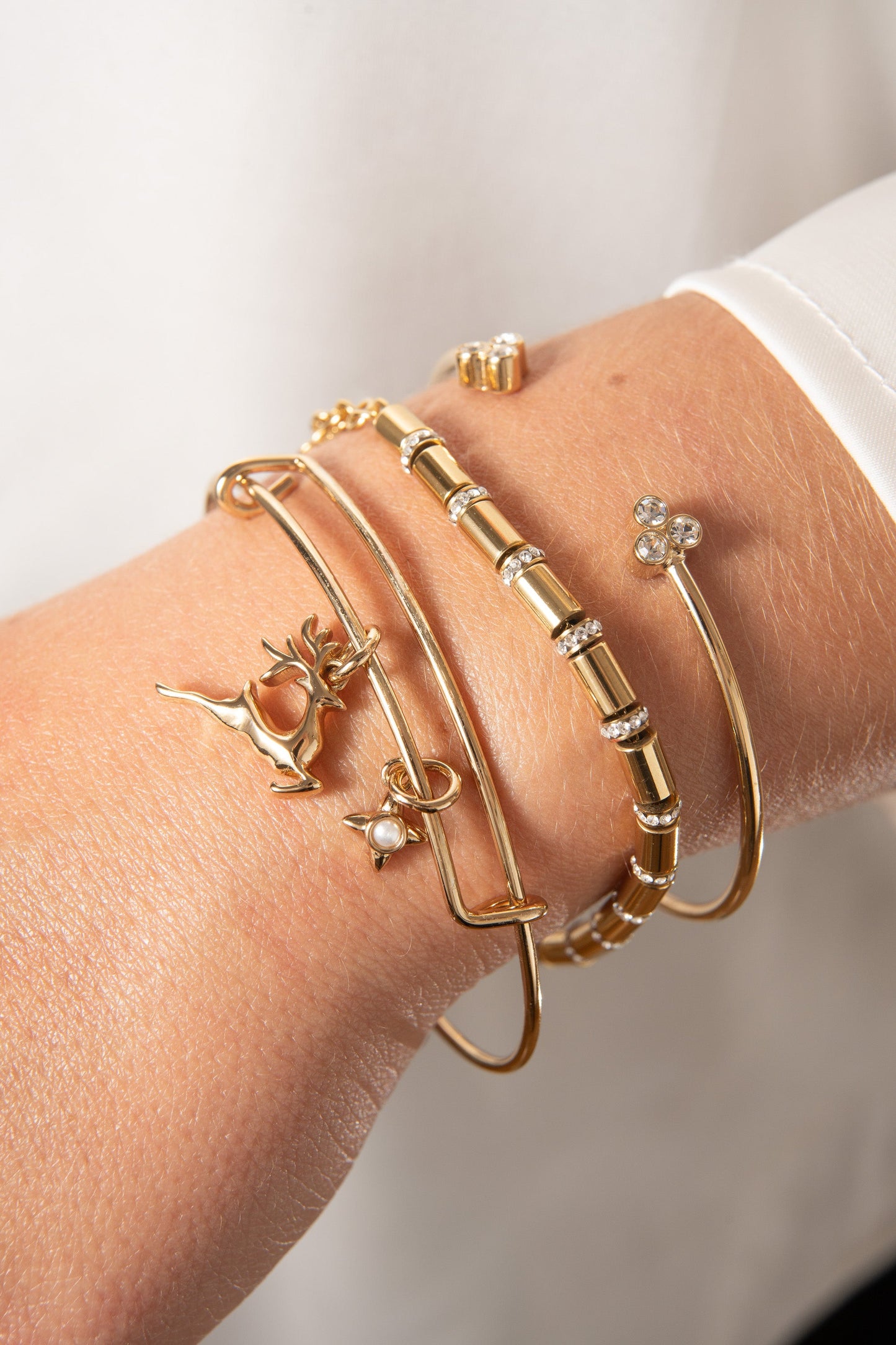Holiday Reindeer Bangle
