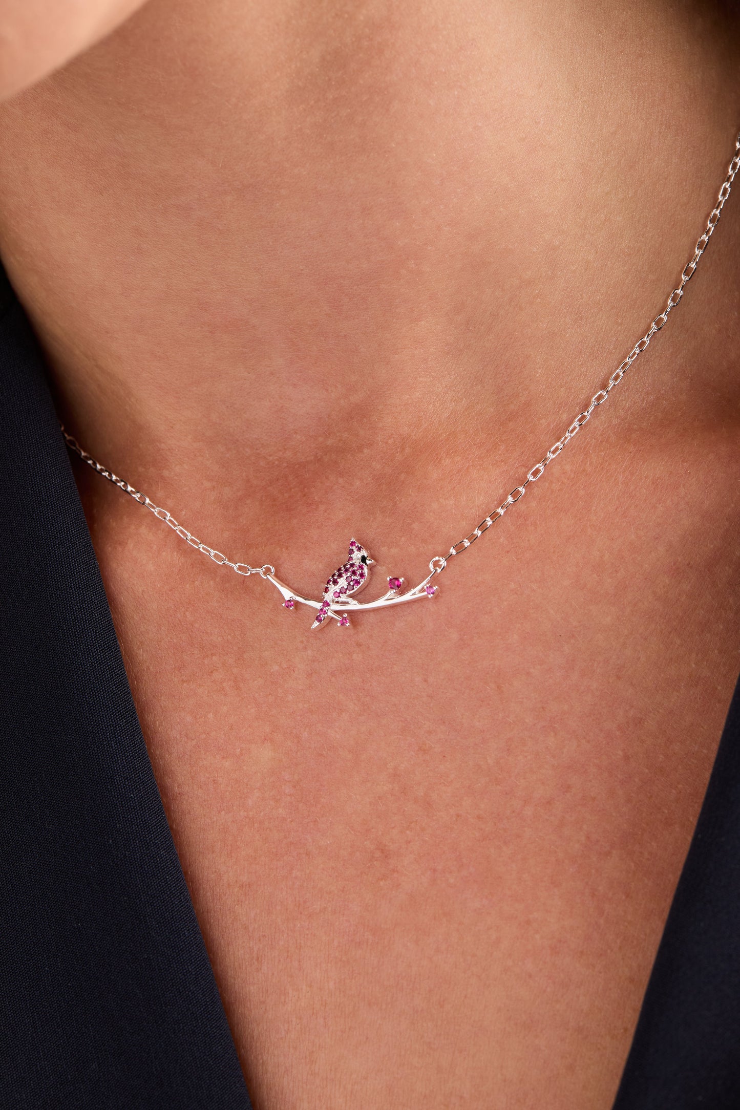 Cardinal Necklace