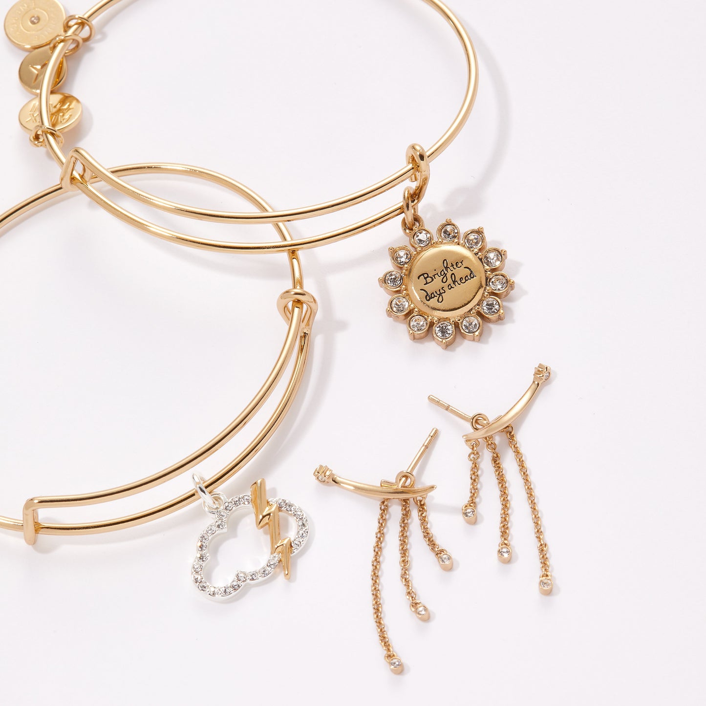 Pave Storm Cloud Bangle