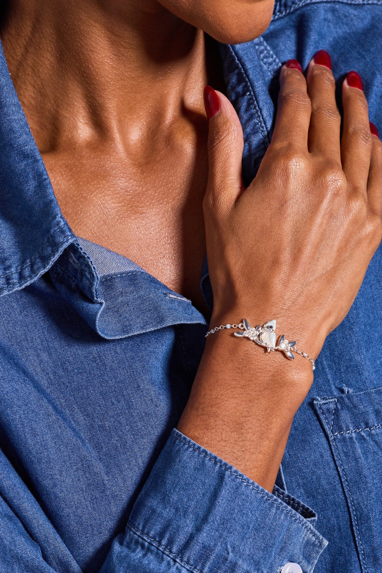 Tufted Titmouse Bird Bracelet