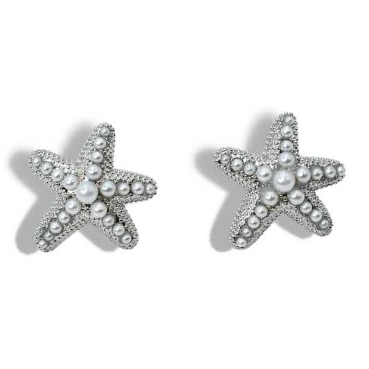 By The Sea Silver Stud