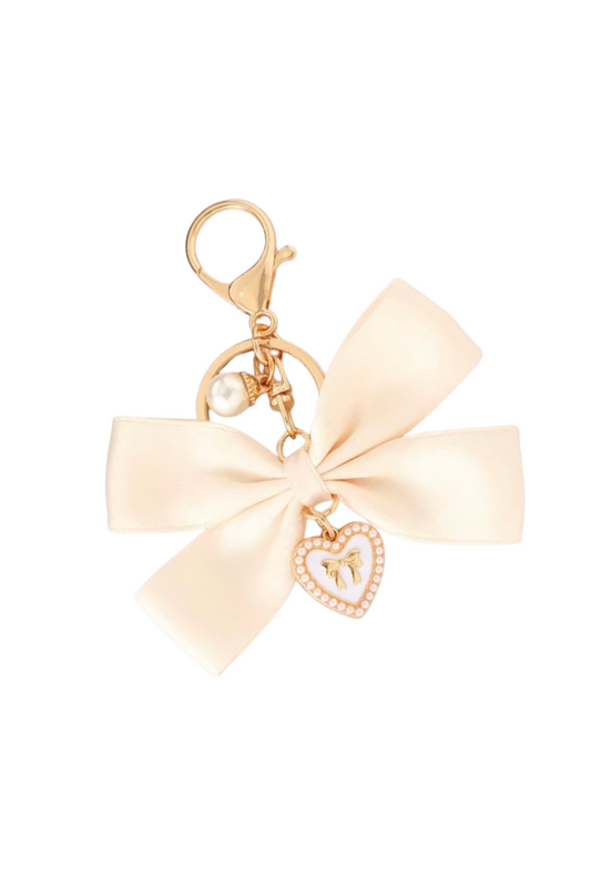 Bow bag charm