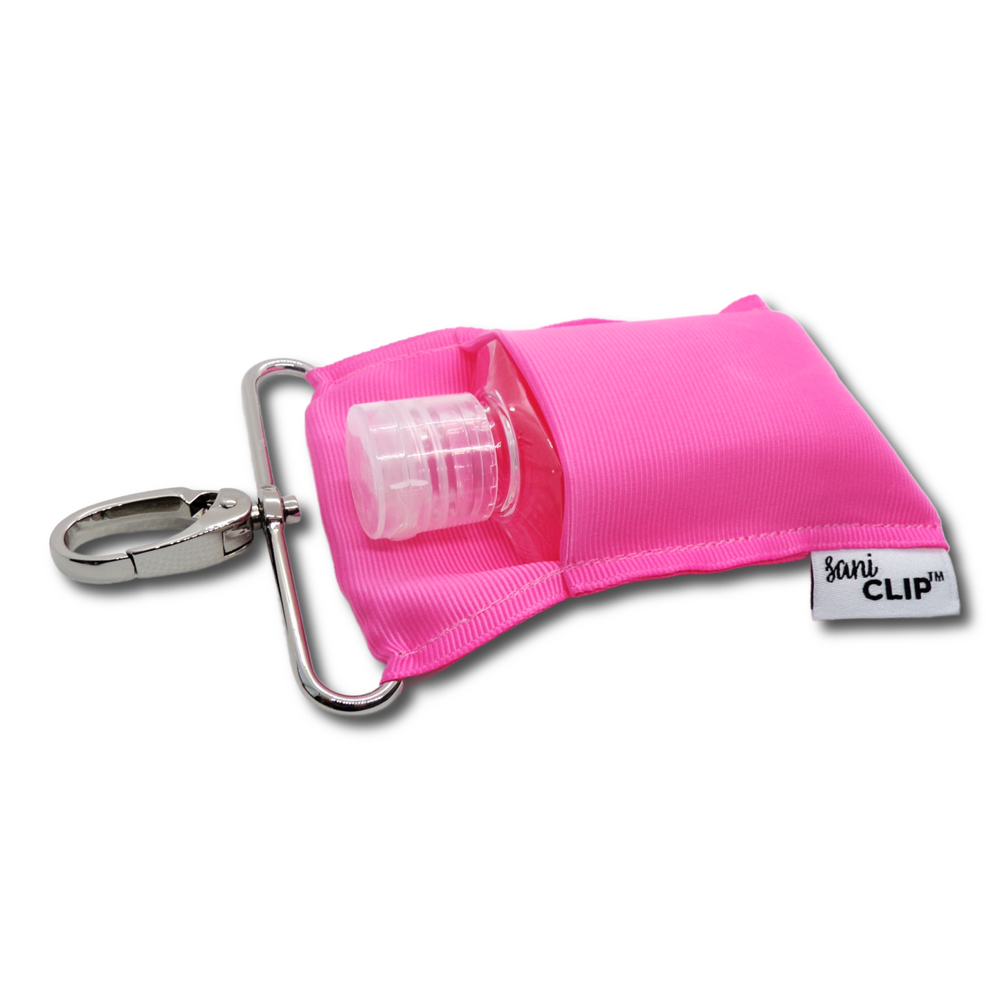 CLASSIC:  Bubble Gum Pink SaniClip Hand Sanitizer Holder - made to order