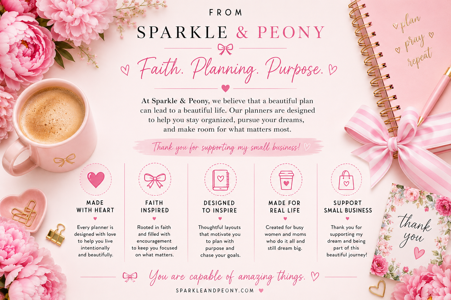 Weekly Checklist Planner Printable PDF | Undated Weekly Planner | Sunday & Monday Start | Instant Download