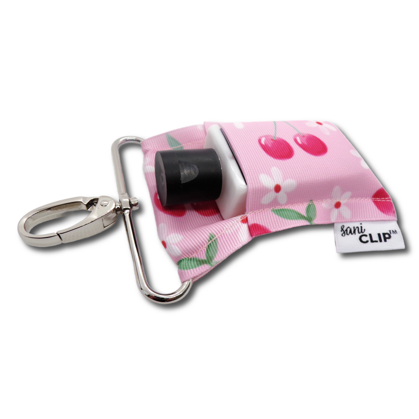 Cherries SaniClip Hand Sanitizer Holder - made to order