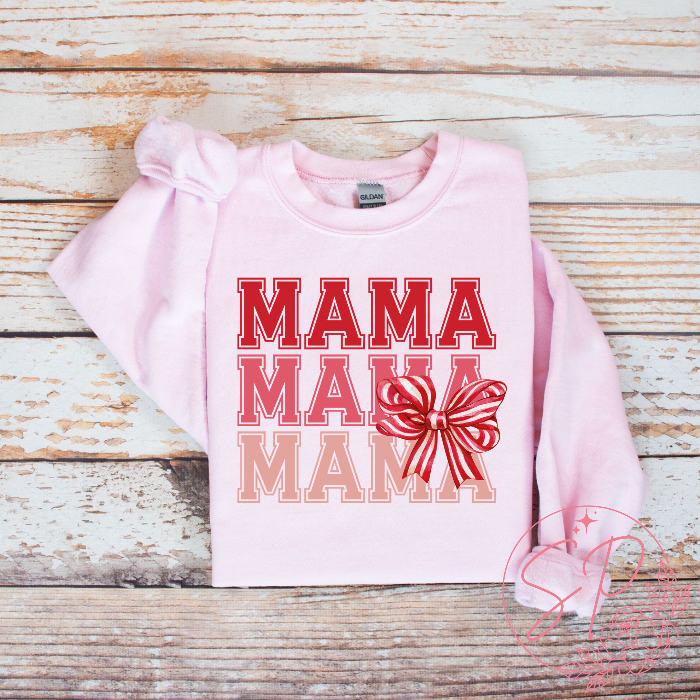 Mama Valentines day ombre crewneck