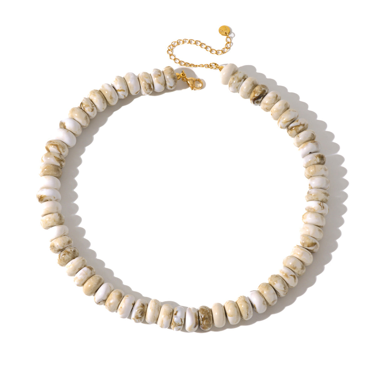 Dana Donut Bead Necklace