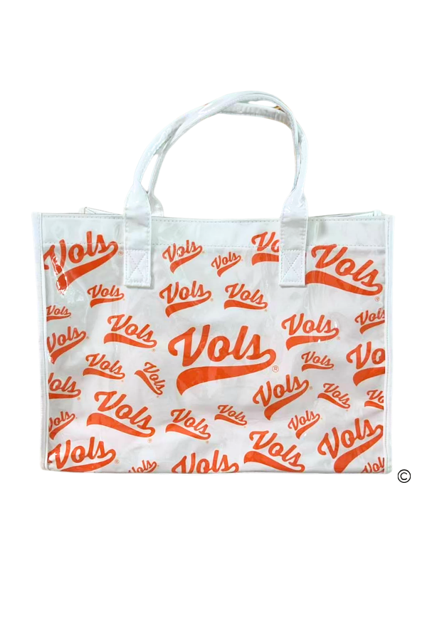 SC - ETA 8/24-9/7 VOLS Clear Winner Vinyl Tote Bag©