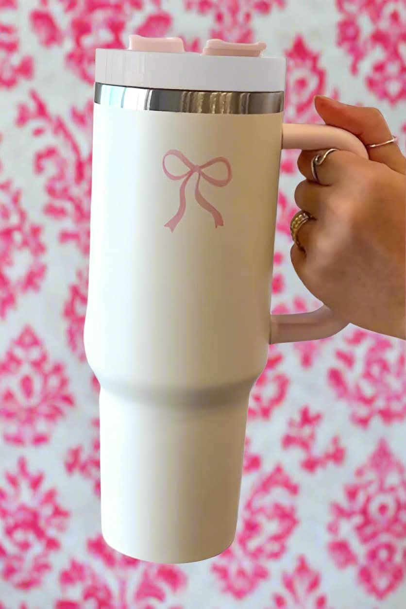 Simply chic bow tumbler