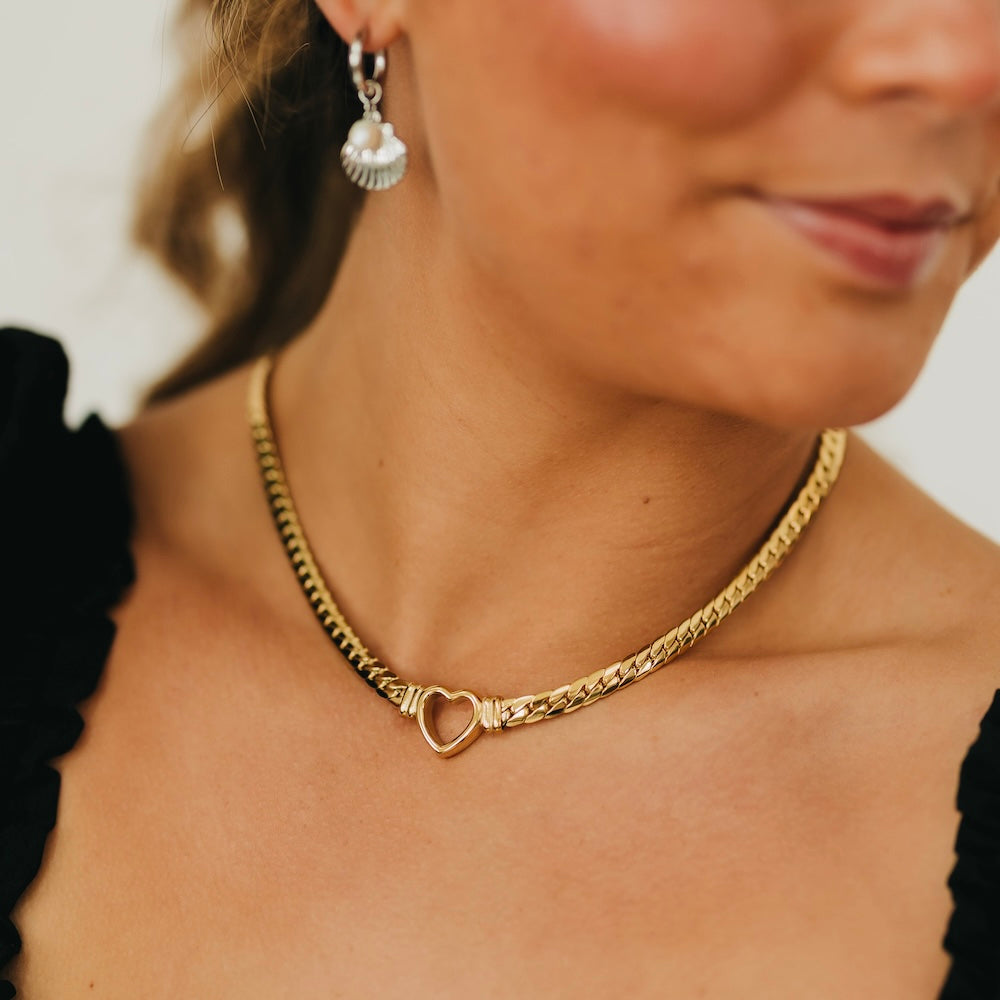 Helen Heart Necklace - WATERPROOF