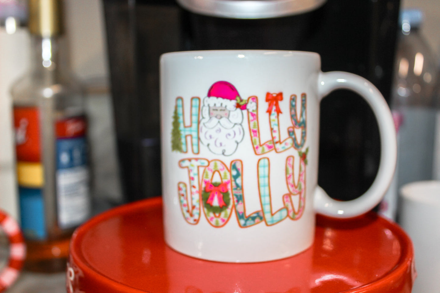 Holly Jolly- bloom 15 oz Coffee mug