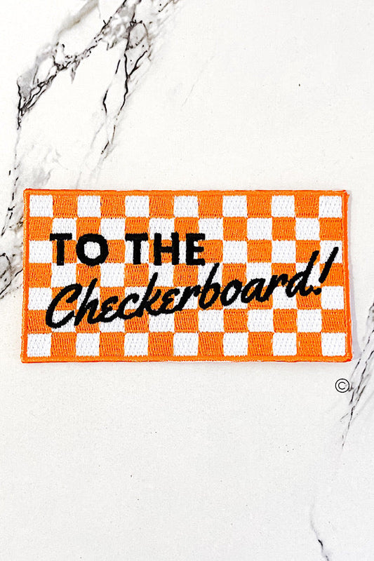 SC - ETA 5/14 - To the Checkerboard Embroidered Patch