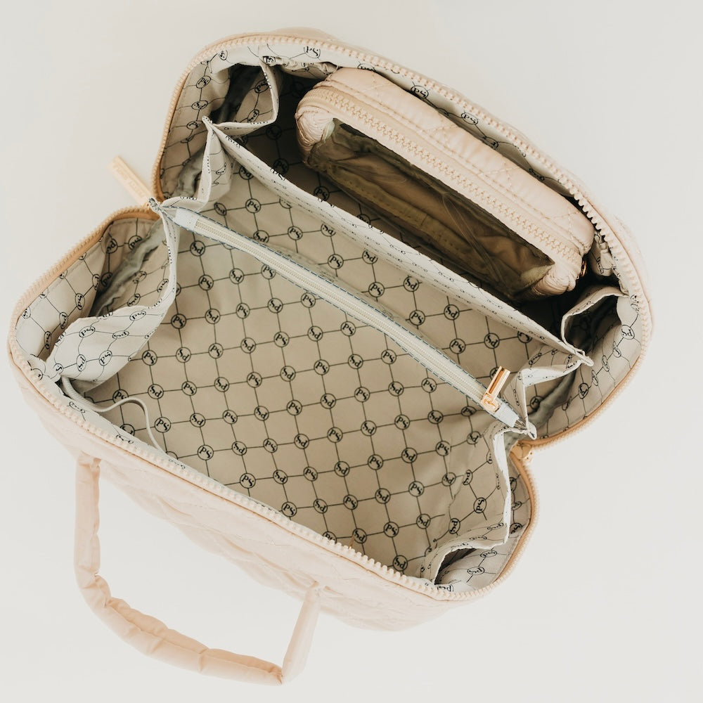 Martha Quilted Cosmetics Bag