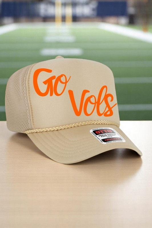 SC - ETA 5/26 - Go Vols Khaki Embroidered Hat