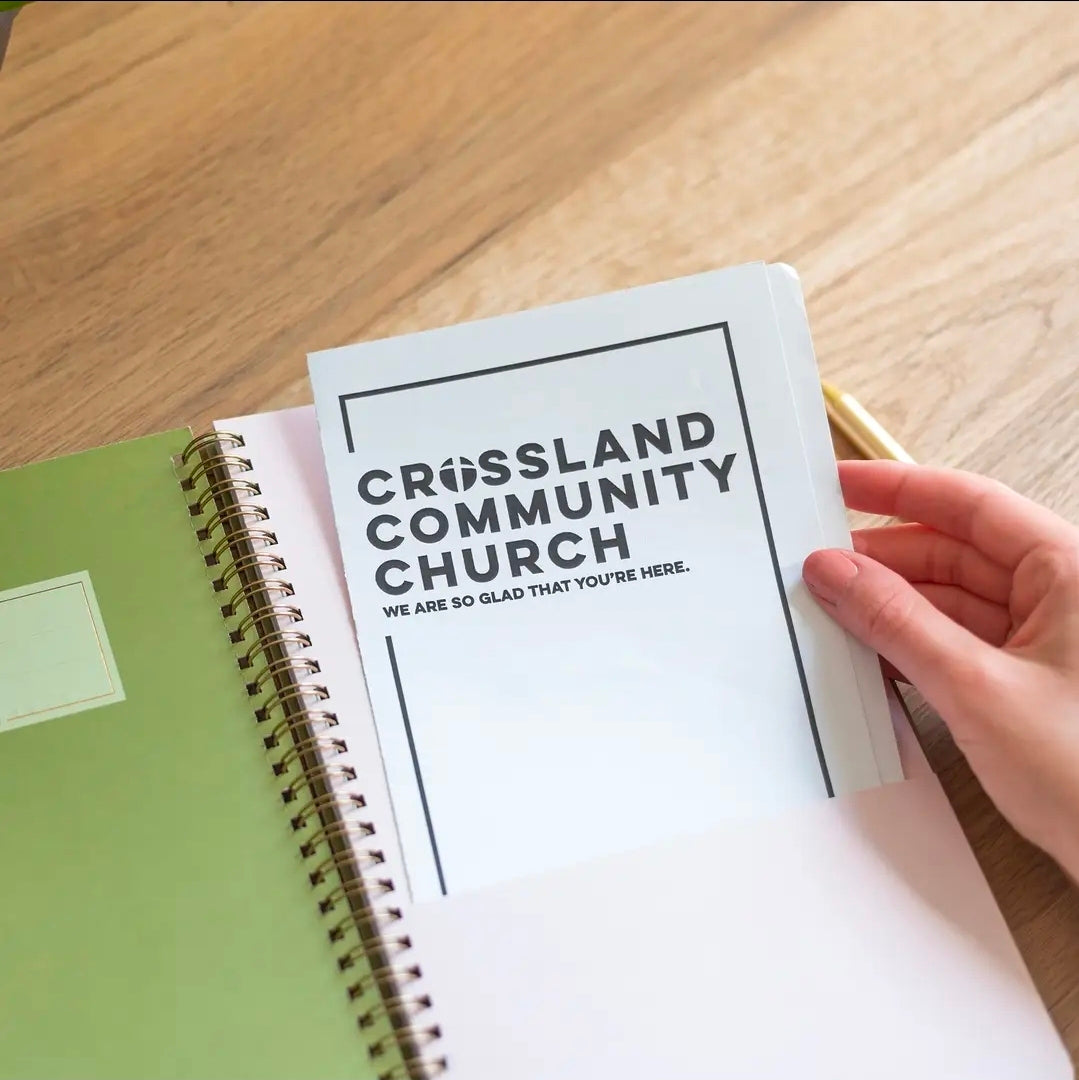 Blush Church Notes Bible Study Notebook – Faith Journal for Sermon Notes & Bible Study | Christian Gift for Women