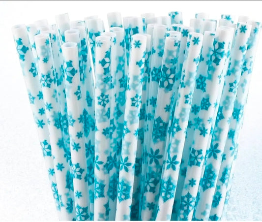 Winter Wonderland Straws – Reusable Tumbler Straws