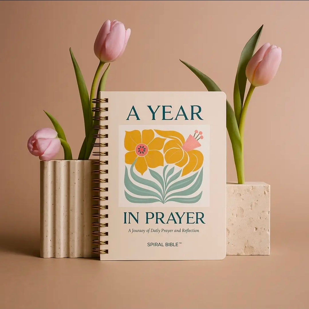 A Year in Prayer by Spiral Bible